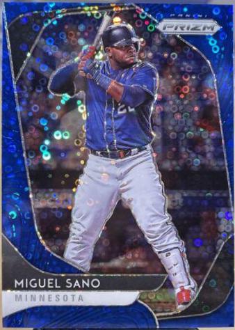 Miguel Sano [Blue Donut Circles Prizm] #109