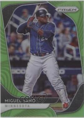 Miguel Sano [Lime Green Prizm] #109