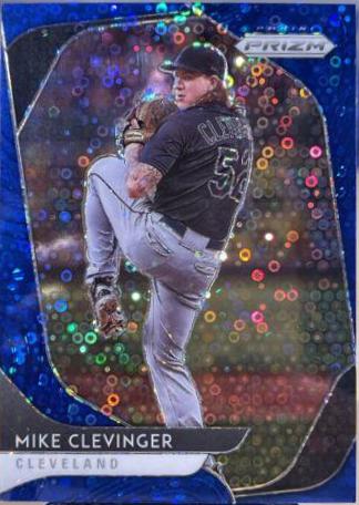 Mike Clevinger [Blue Donut Circles Prizm] #129