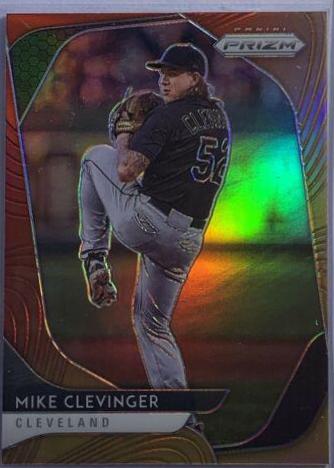 Mike Clevinger [Red Orange Prizm] #129