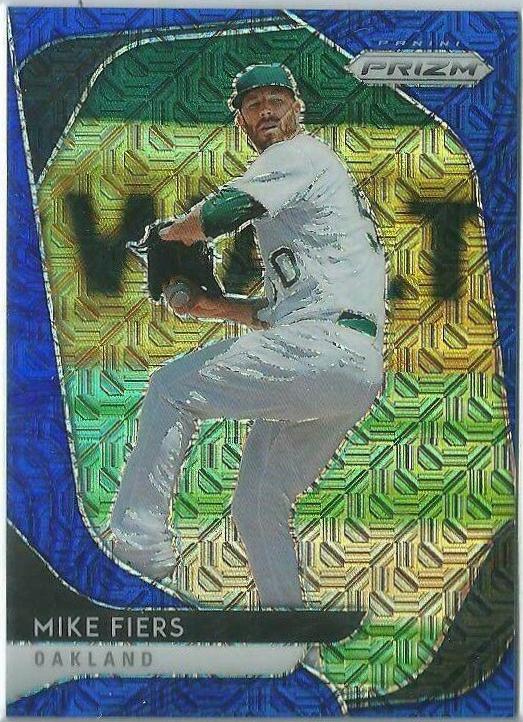 Mike Fiers [Blue Mojo Prizm] #219
