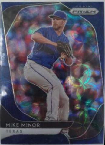 Mike Minor [Navy Blue Kaleidoscope Prizm] #234