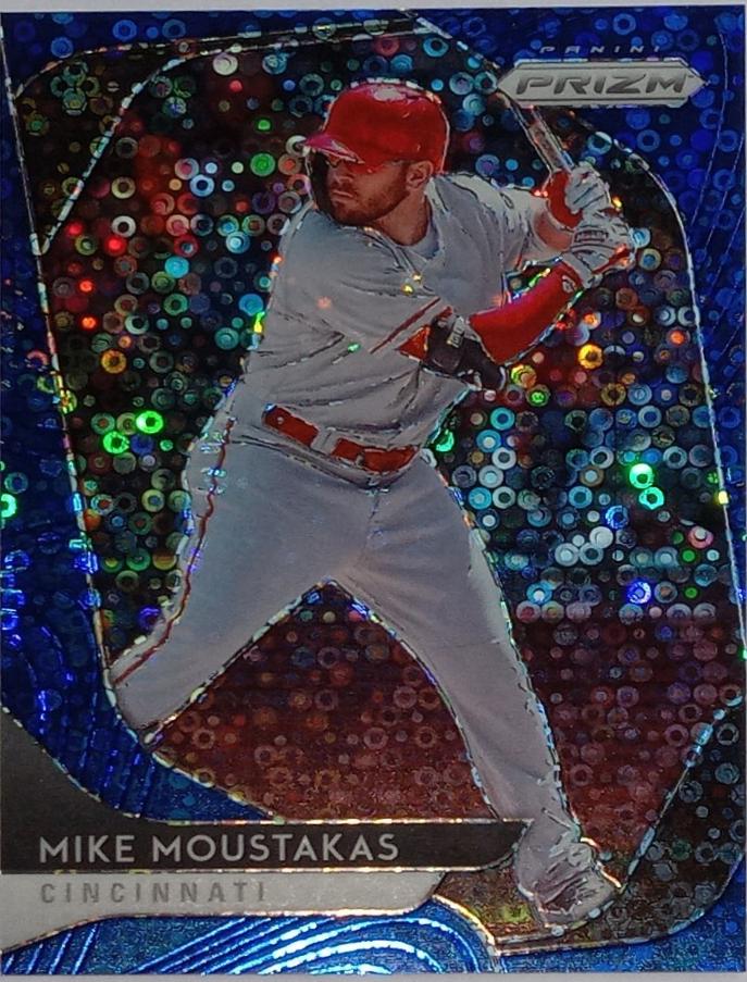 Mike Moustakas [Blue Donut Circles Prizm] #23