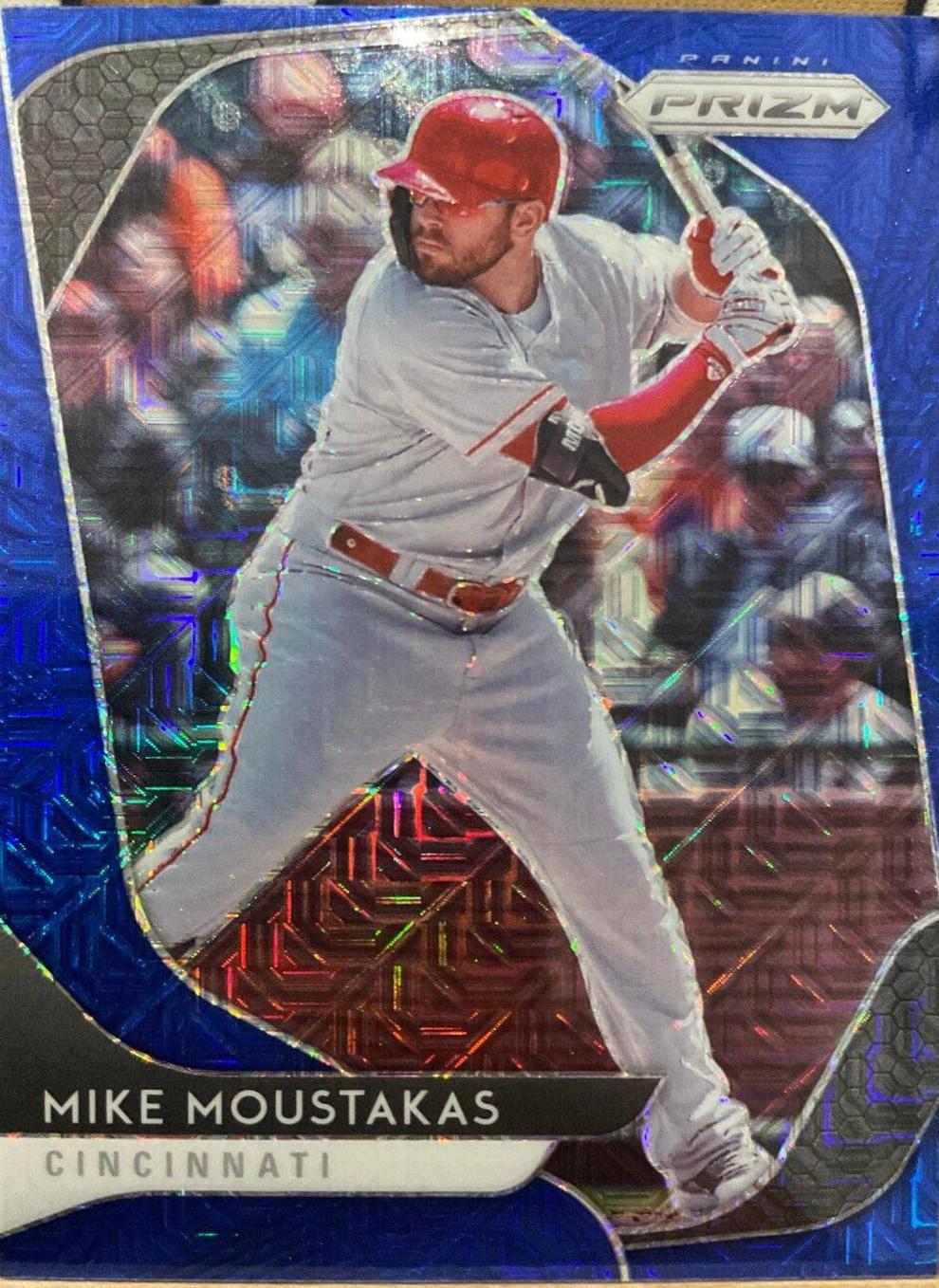 Mike Moustakas [Blue Mojo Prizm] #23