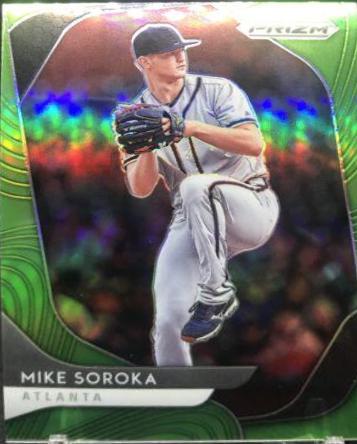 Mike Soroka [Lime Green Prizm] #170