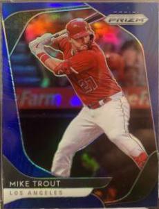 Mike Trout [Blue Prizm] #196