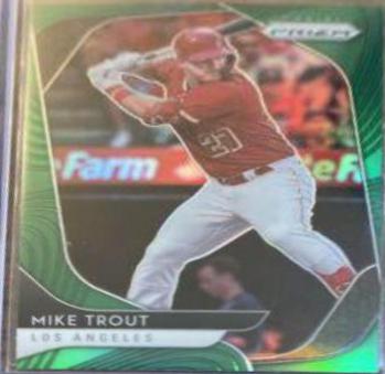 Mike Trout [Lime Green Prizm] #196