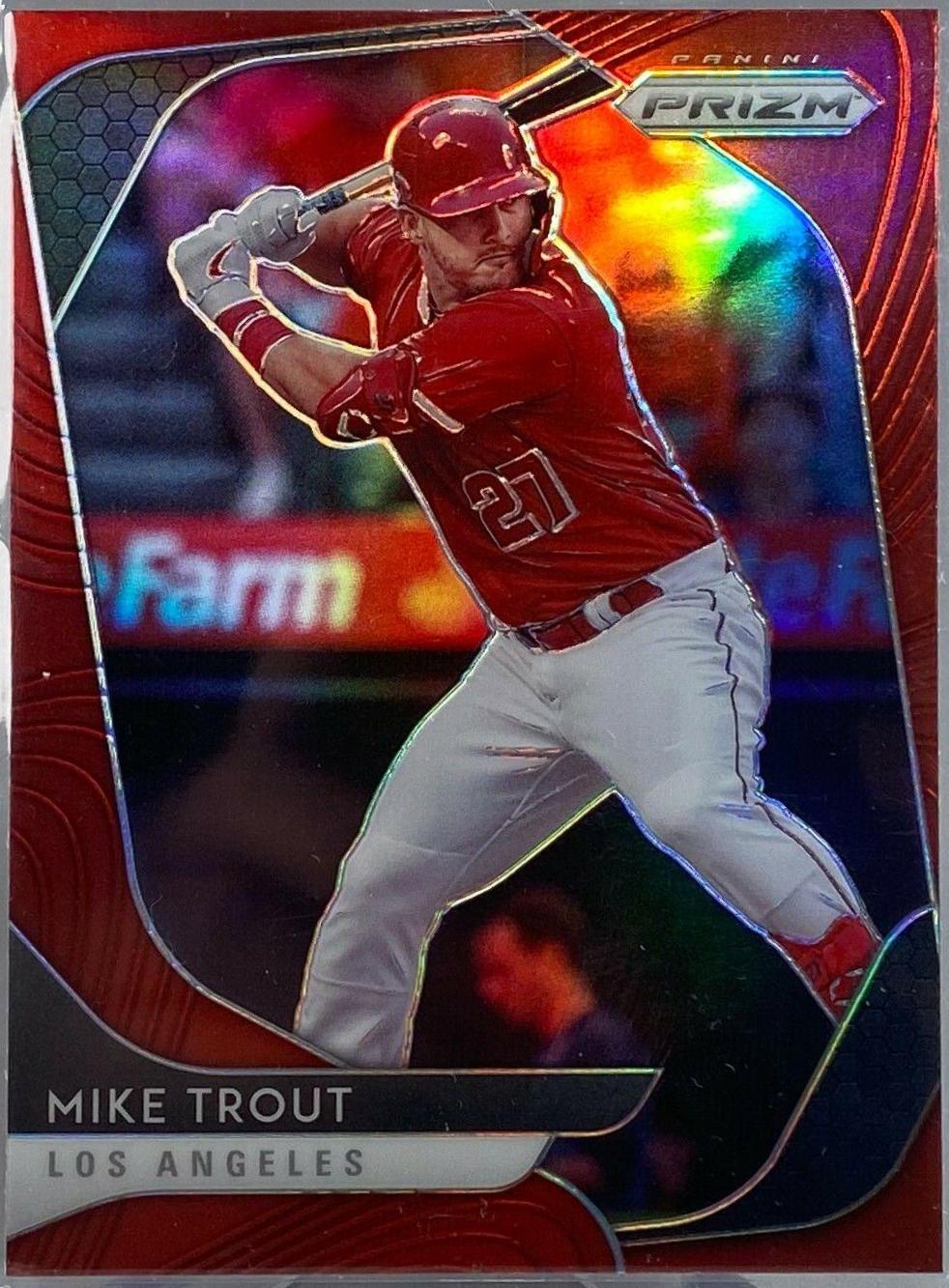 Mike Trout [Red Prizm] #196