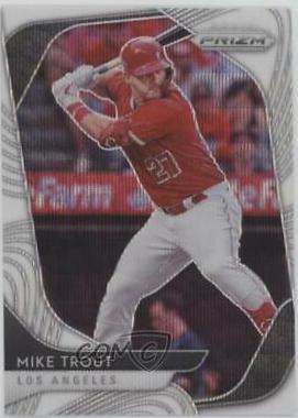 Mike Trout [White Wave Prizm] #196