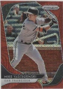 Mike Yastrzemski [Red Mojo Prizm] #223