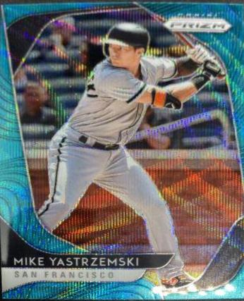 Mike Yastrzemski [Teal Wave Prizm] #223