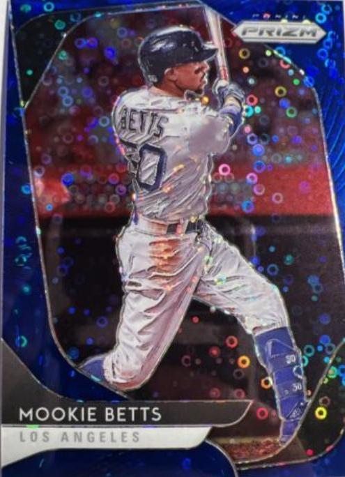 Mookie Betts [Blue Donut Circles Prizm] #117