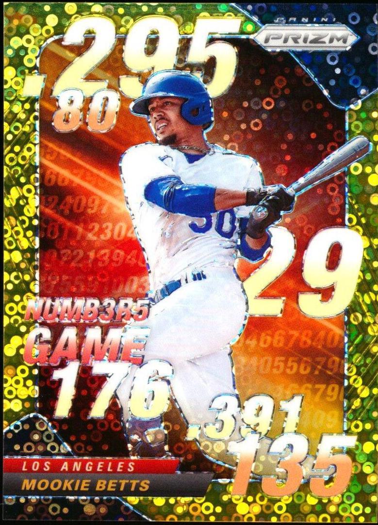 Mookie Betts [Gold Prizm] #117