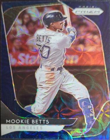 Mookie Betts [Navy Blue Kaleidoscope Prizm] #117