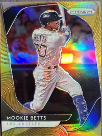 Mookie Betts [Neon Orange Prizm] #117