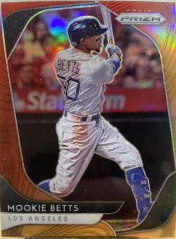 Mookie Betts [Red Orange Prizm] #117