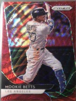 Mookie Betts [Red Wave Prizm] #117