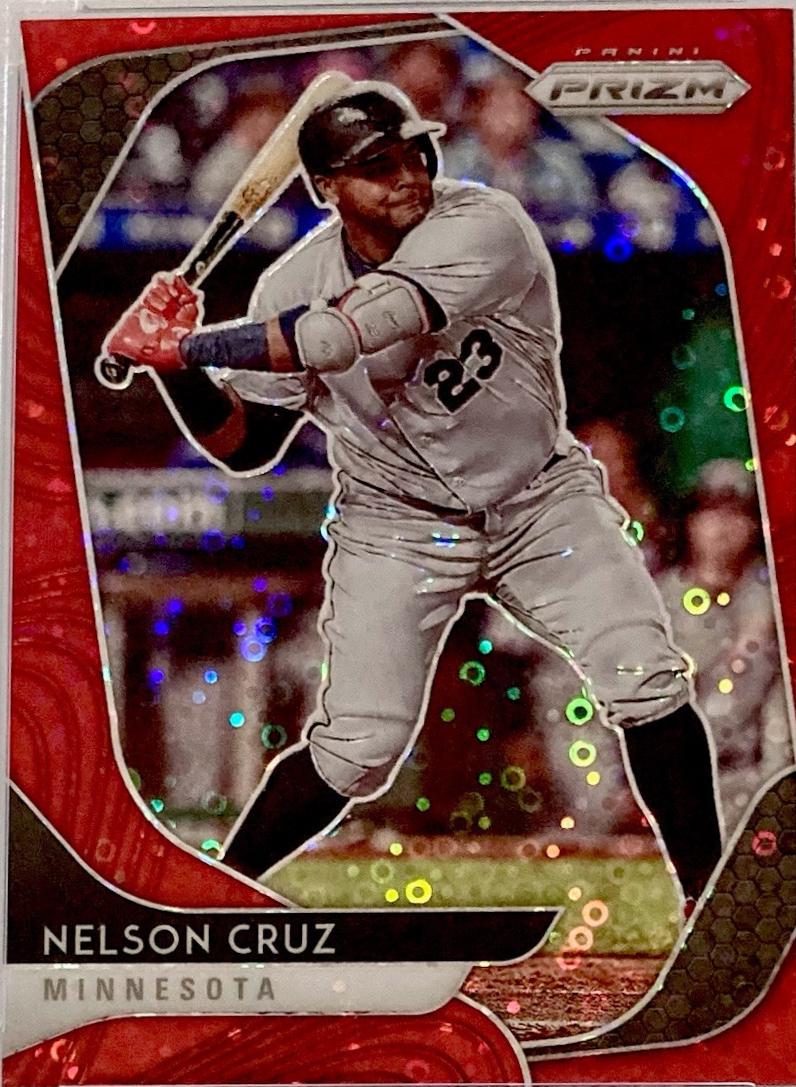Nelson Cruz [Red Donut Circles Prizm] #103