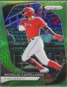 Nicholas Castellanos [Lime Green Prizm] #205