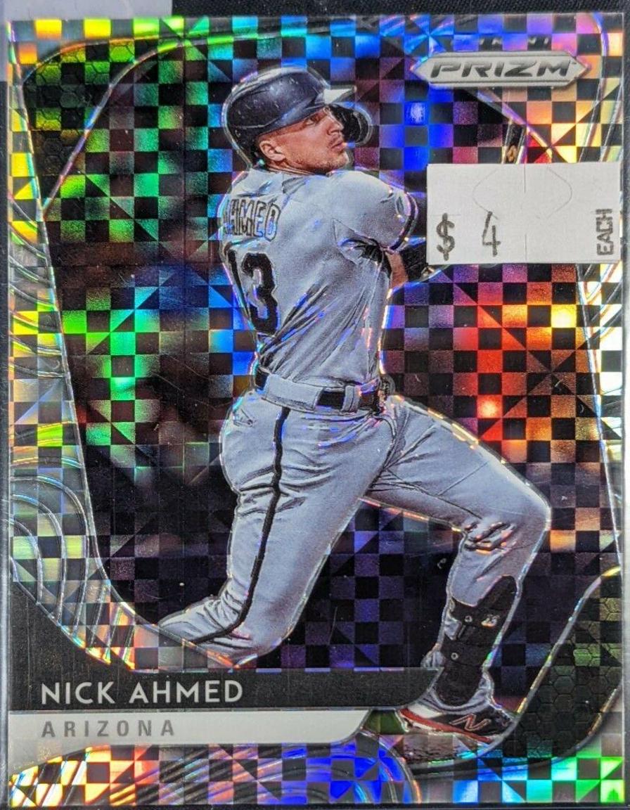 Nick Ahmed [Power Plaid Prizm] #179