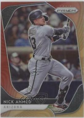 Nick Ahmed [Red Orange Prizm] #179