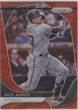 Nick Ahmed [Red Wave Prizm] #179