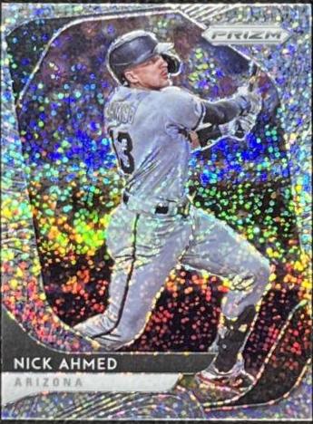 Nick Ahmed [White Sparkle Prizm] #179