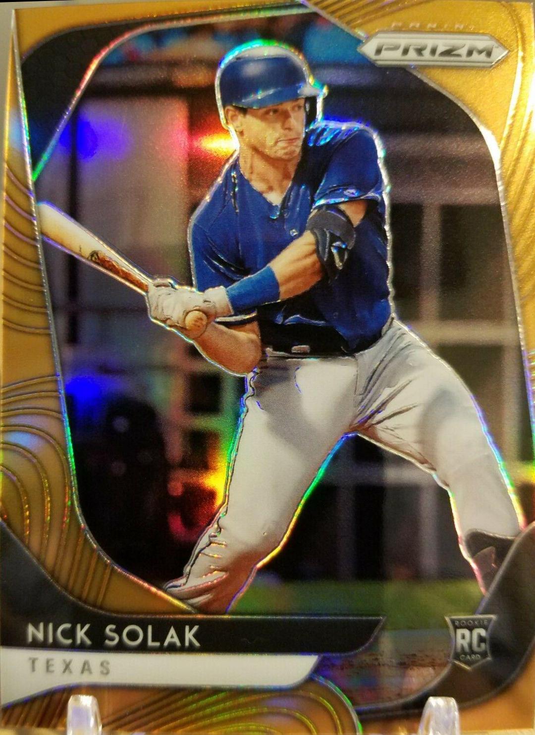 Nick Solak [Gold Prizm] #232