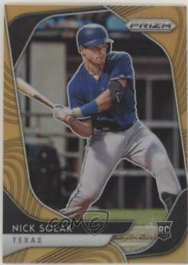 Nick Solak [Neon Orange Prizm] #232