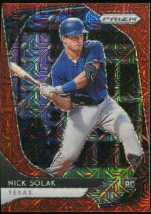 Nick Solak [Red Mojo Prizm] #232