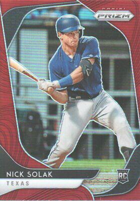 Nick Solak [Red Prizm] #232