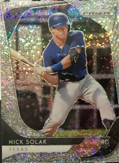 Nick Solak [White Sparkle Prizm] #232