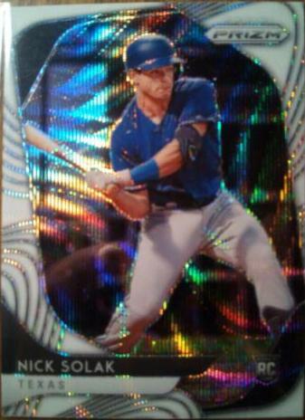 Nick Solak [White Wave Prizm] #232