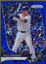 Nico Hoerner [Blue Donut Circles Prizm] #30