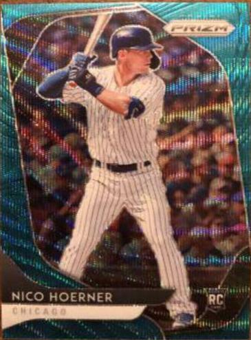 Nico Hoerner [Blue Wave Prizm] #30