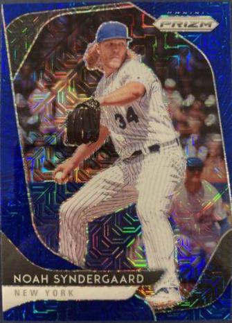 Noah Syndergaard [Blue Mojo Prizm] #163