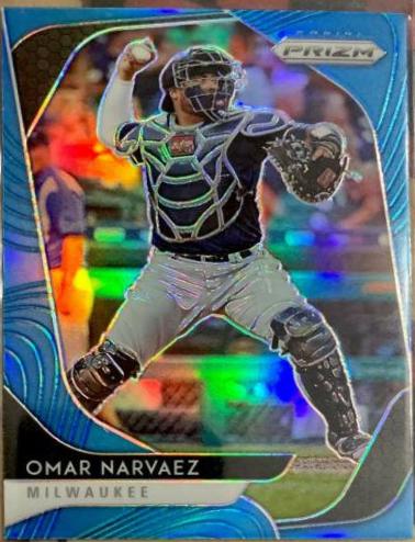 Omar Narvaez [Blue Prizm] #118