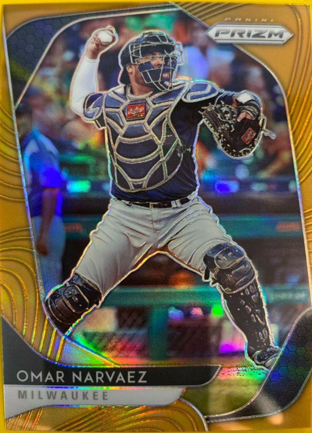 Omar Narvaez [Neon Orange Prizm] #118