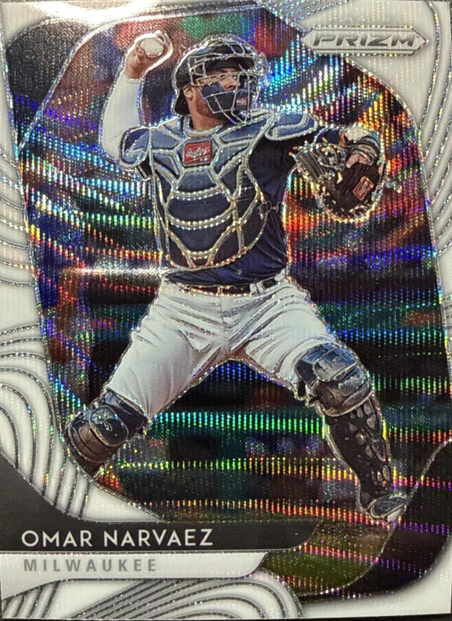 Omar Narvaez [White Wave Prizm] #118
