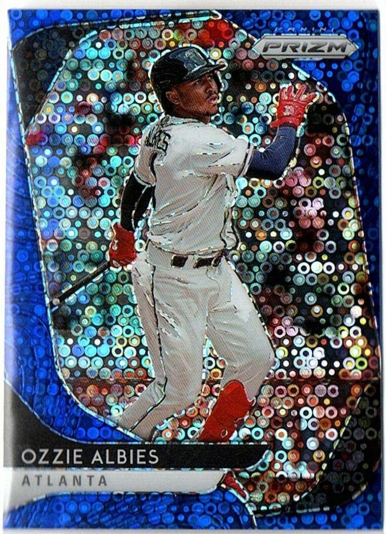 Ozzie Albies [Blue Donut Circles Prizm] #231