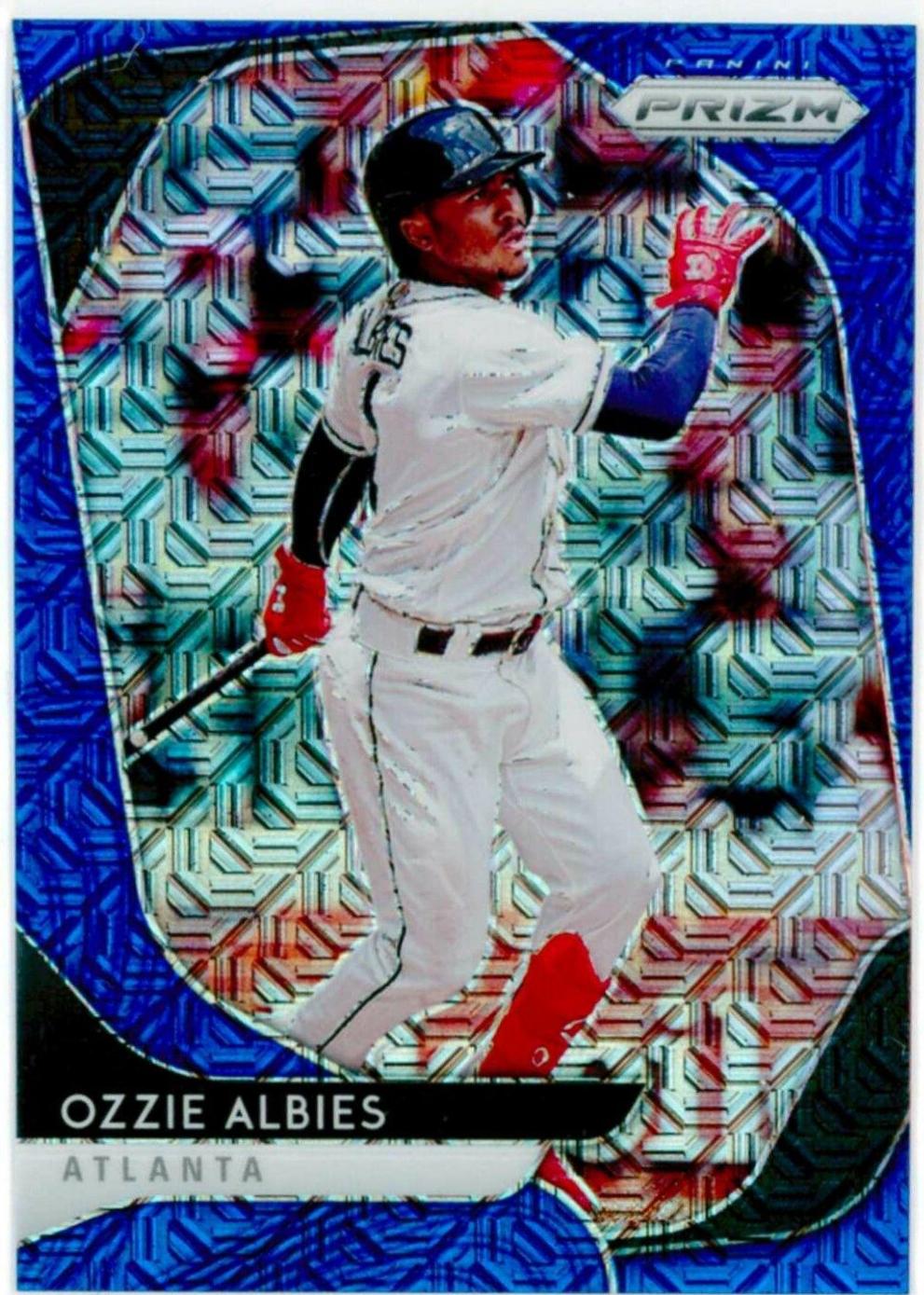 Ozzie Albies [Blue Mojo Prizm] #231