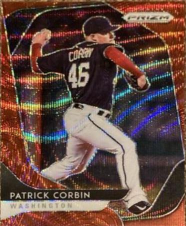 Patrick Corbin [Red Wave Prizm] #187