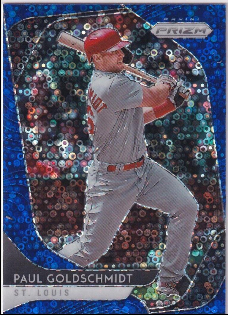 Paul Goldschmidt [Blue Donut Circles Prizm] #186
