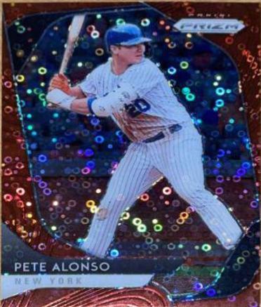 Pete Alonso [Red Donut Circles Prizm] #66