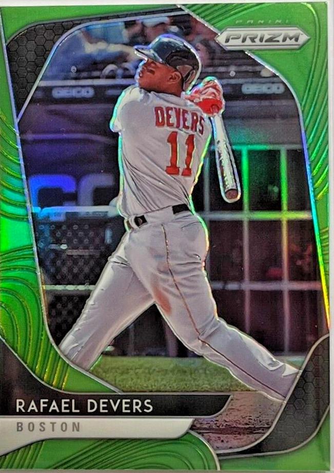 Rafael Devers [Lime Green Prizm] #173