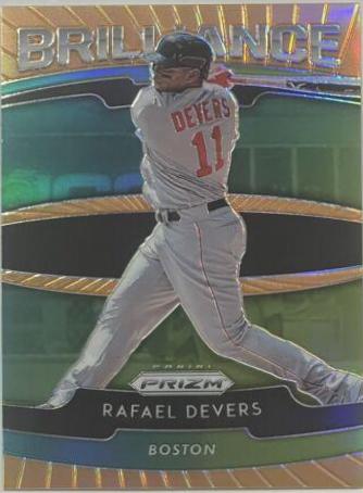 Rafael Devers [Neon Orange Prizm] #173