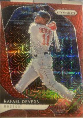 Rafael Devers [Red Mojo Prizm] #173