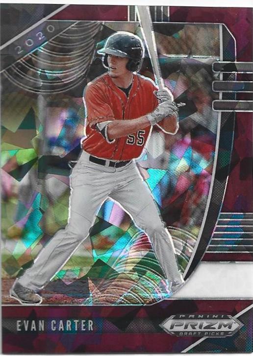 Ramon Laureano [Burgundy Cracked Ice Prizm] #15