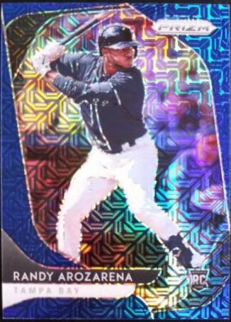 Randy Arozarena [Blue Mojo Prizm] #53