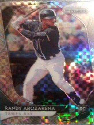 Randy Arozarena [Power Plaid Prizm] #53